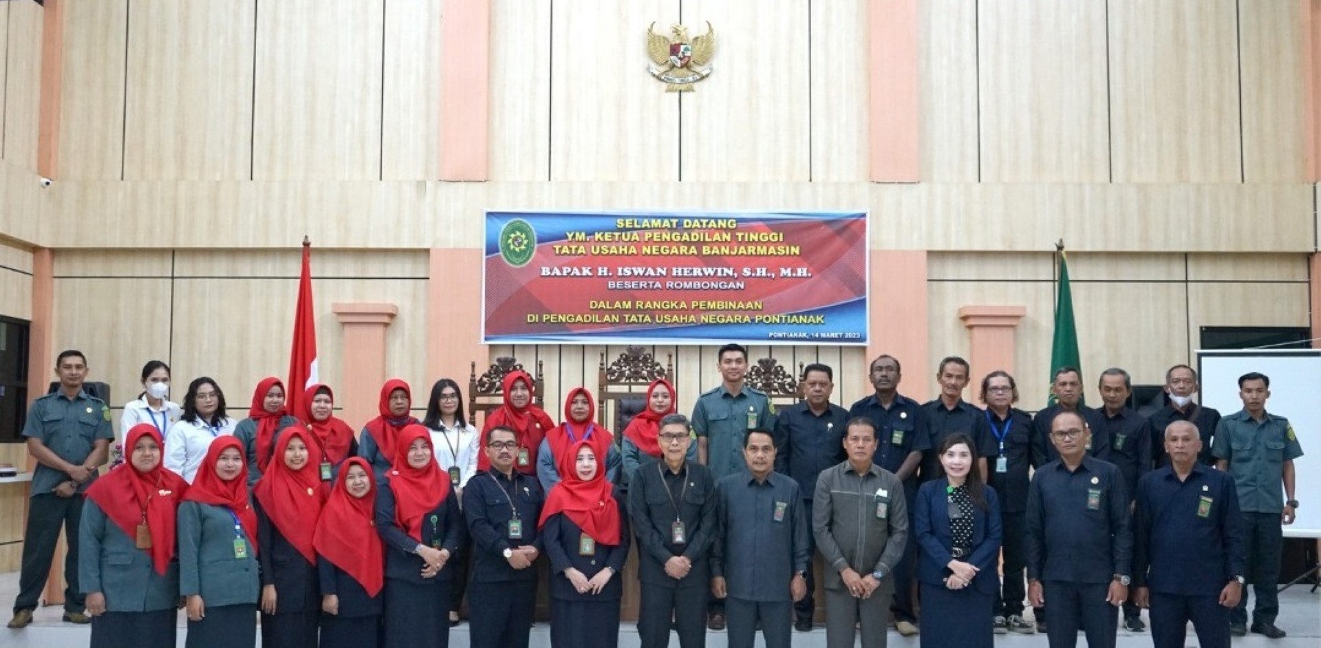 Pembinaan ke Pengadilan Tata Usaha Negara Pontianak